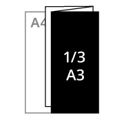 1/3 A3