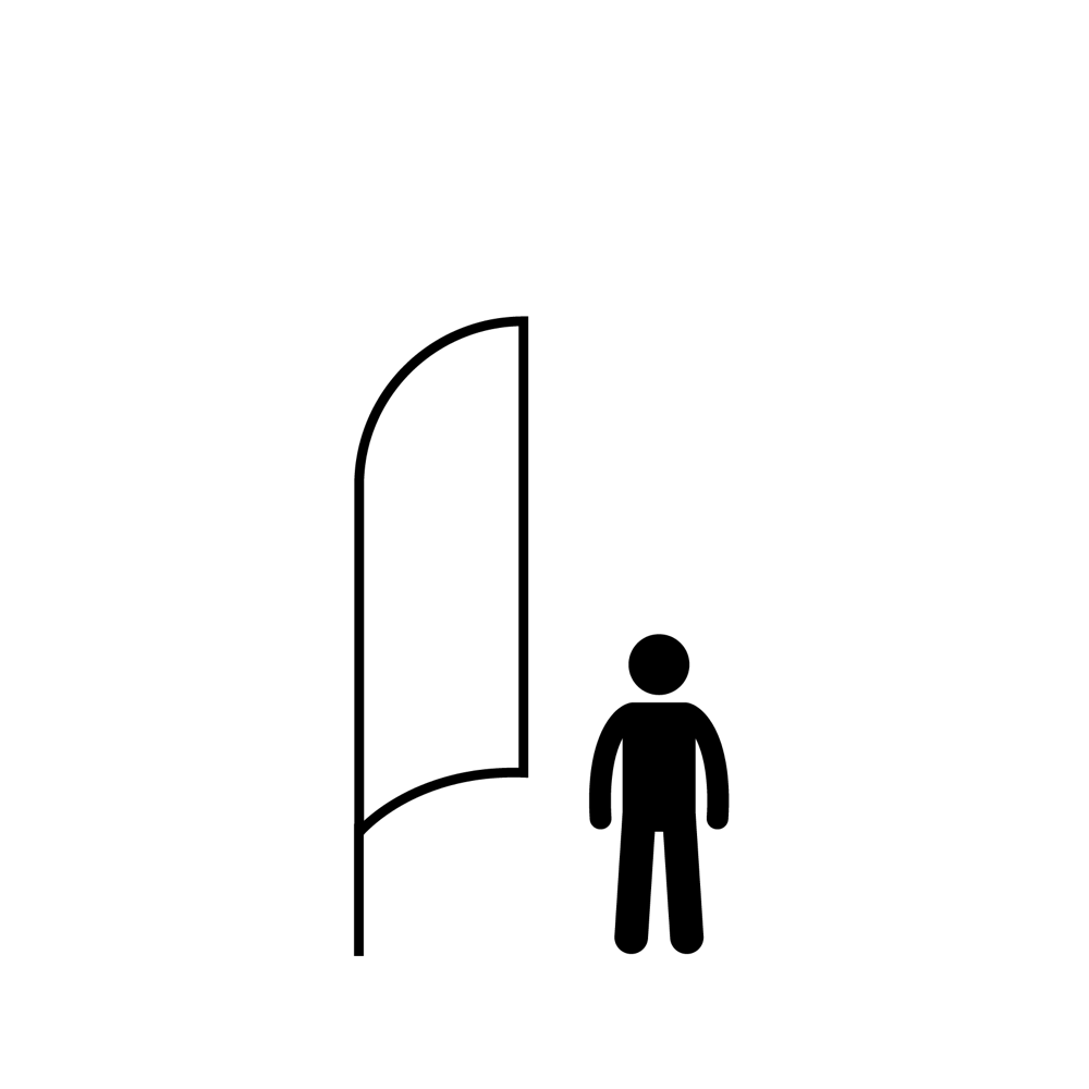 M dydis